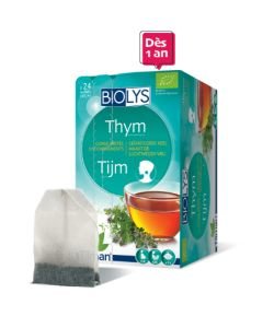 Thyme infusion (sore throat) BIO, 24 sachets